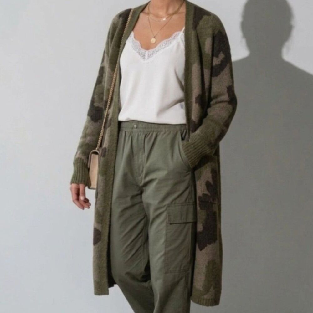 No Boundaries Camouflage Duster